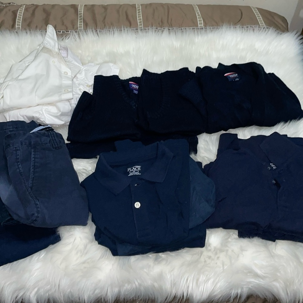 School uniform bundle size 4T